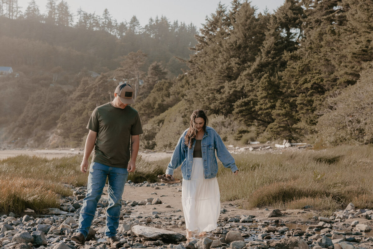 Ashes Photography Couples Session Oregon Coast Agate Beach-3-3