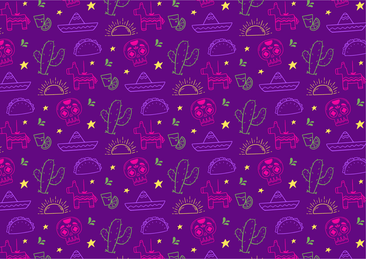HOLY TACOS PATTERN