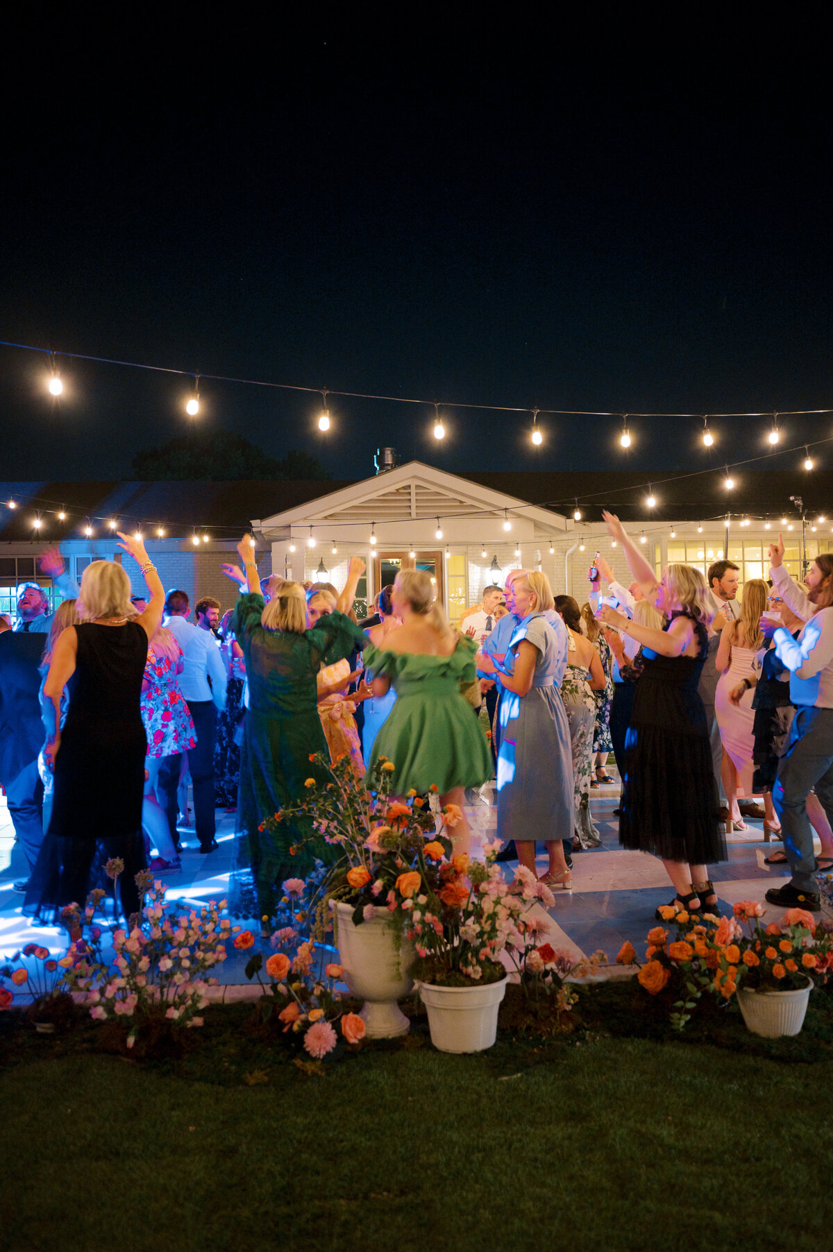 wedding reception at Mission Hills Country Club Kansas City wedding