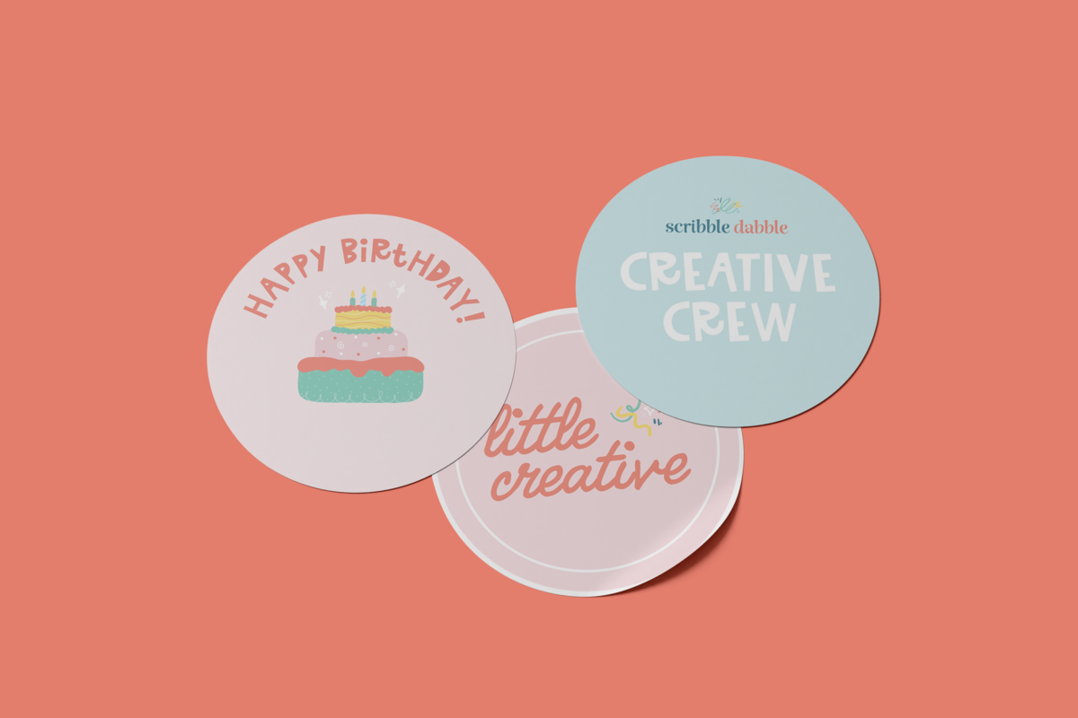 Stickers Mockup