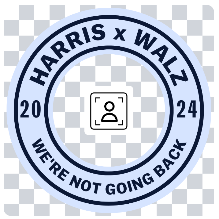 HarrisWalz Campaign Frame