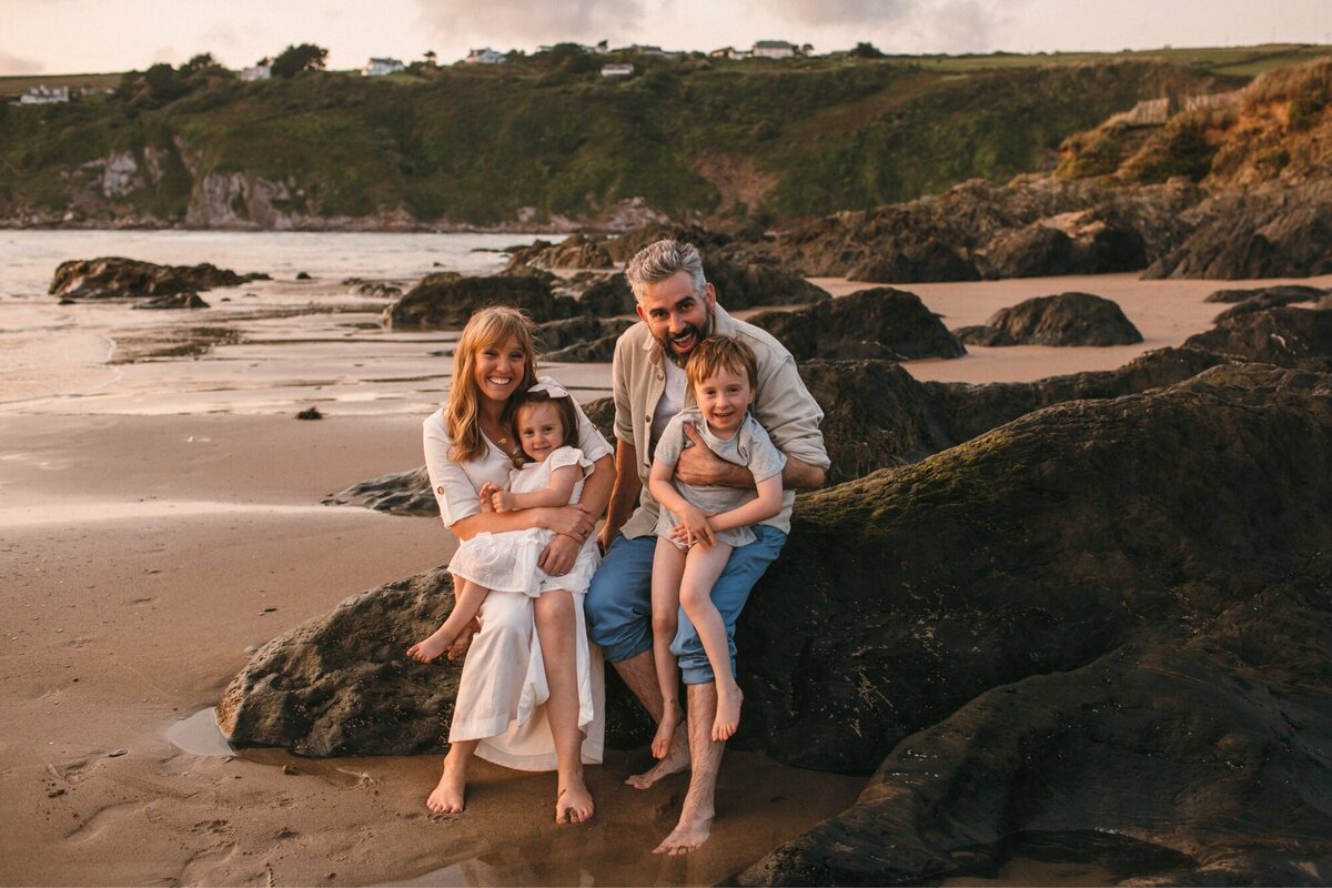 Family Photographer Devon_Bantham Beach, UK_Freckle Photography_023