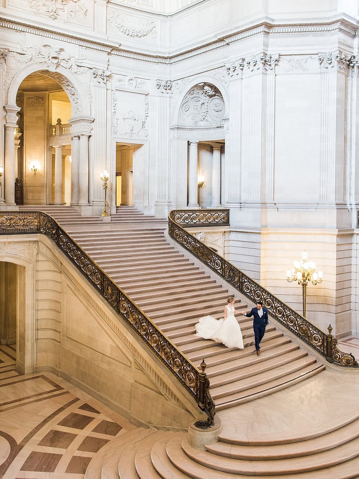 San_Francisco_City_Hall_grand_staircase_wedding_ceremony-059