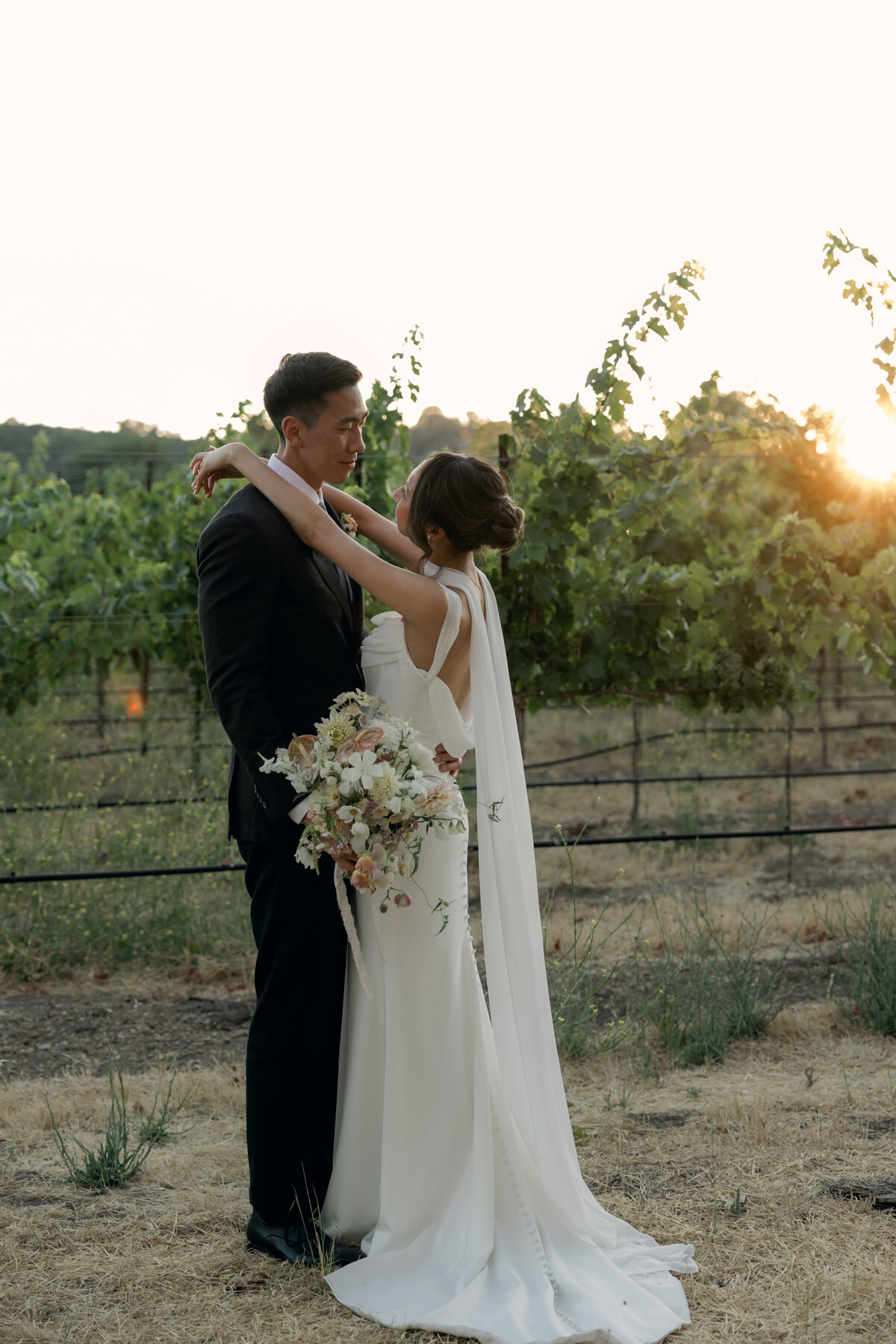 Phoebe & Jeremy Palm Event Center Wedding - Helena Wong Photography-656