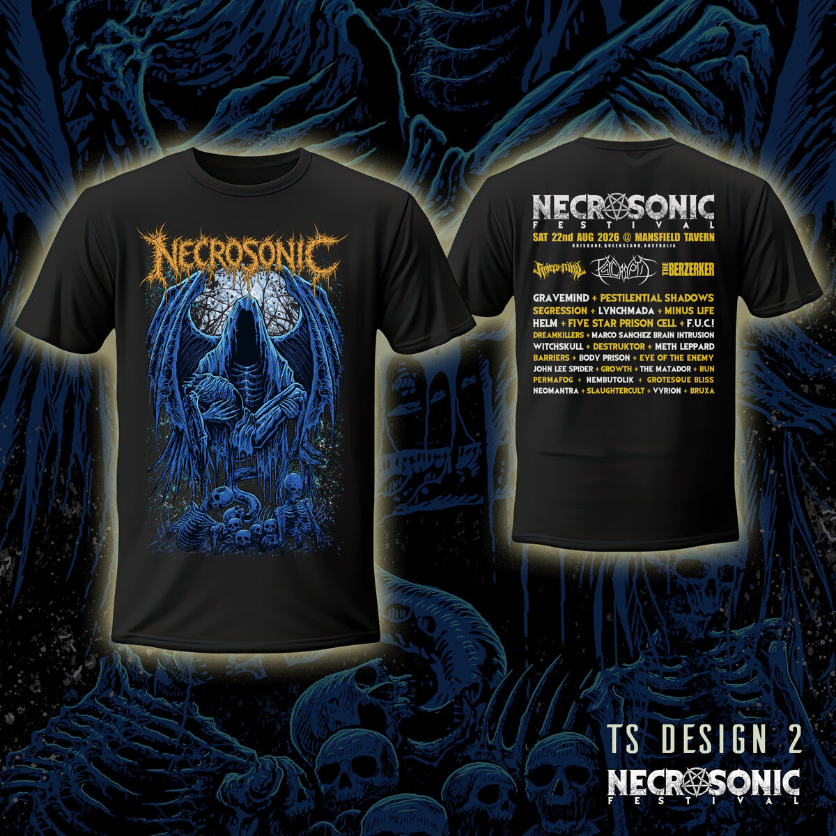 Necro Rapper Merch NECROSONIC FESTIVAL