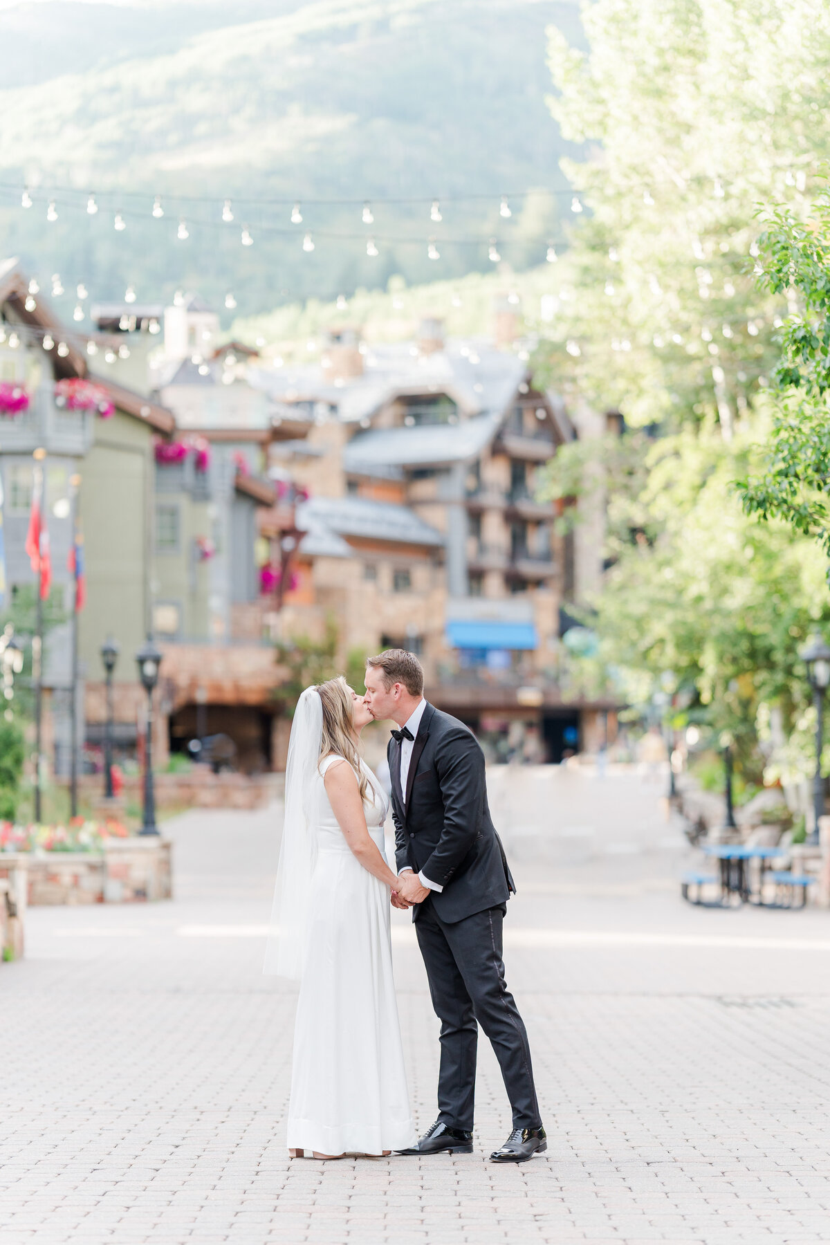 Vail Wedding Deck Mountain Village Romantic Summer Elopement Wedding Ski Lift Elena Spraguer Photography 0034