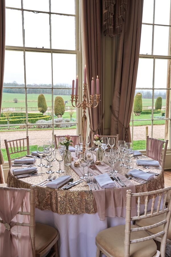 Dusky pink and gold wedding Prestwold Hall sm(1)