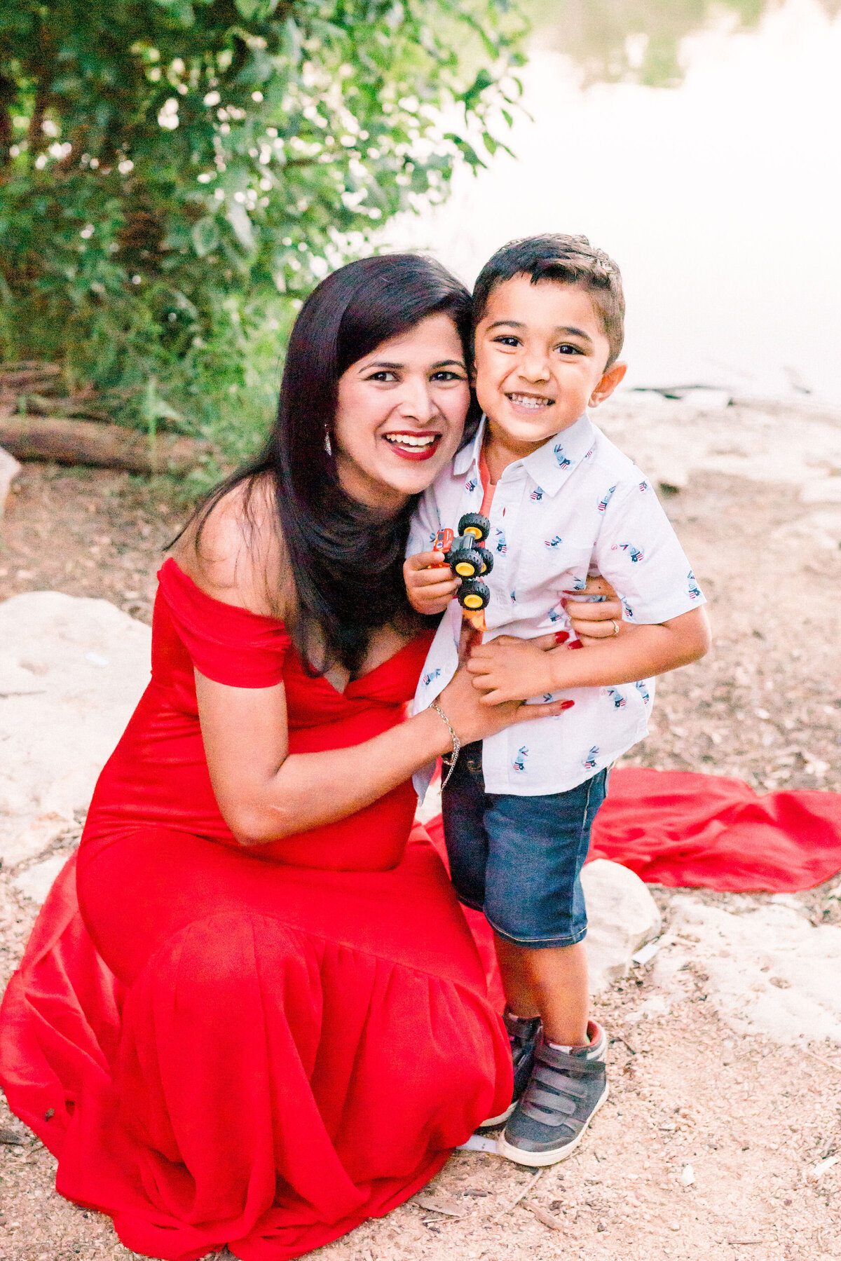 Austin Texas Indian Maternity Photograph