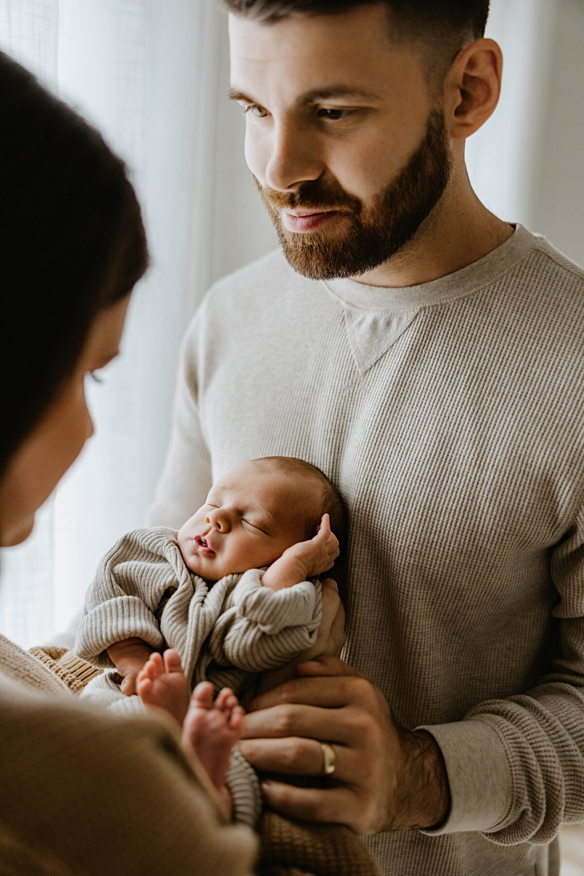 Louisville ky newborn photography session 