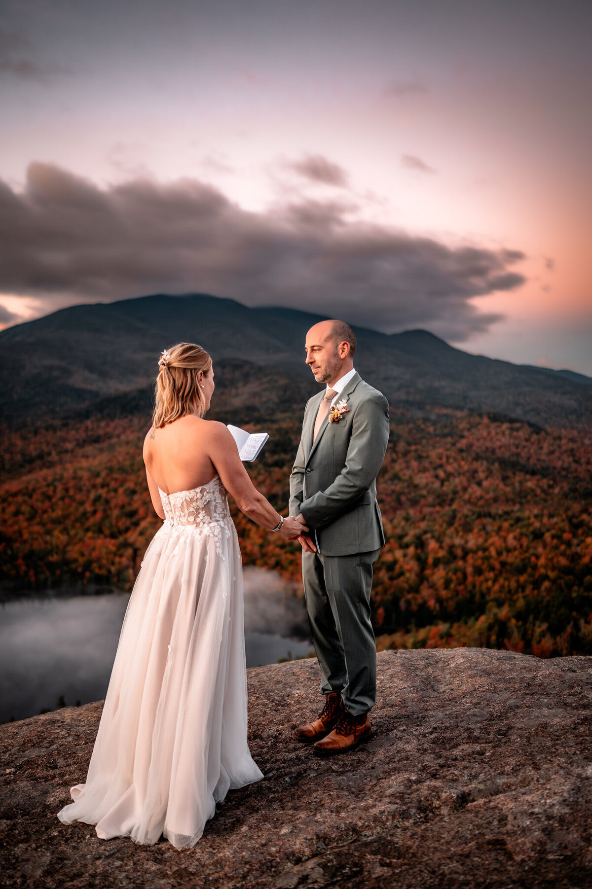 Adirondack Mountain Elopement Heart Lake-13
