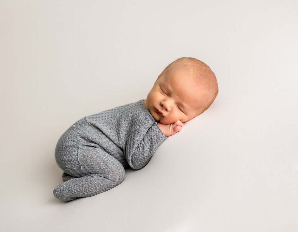 newborn posed photo