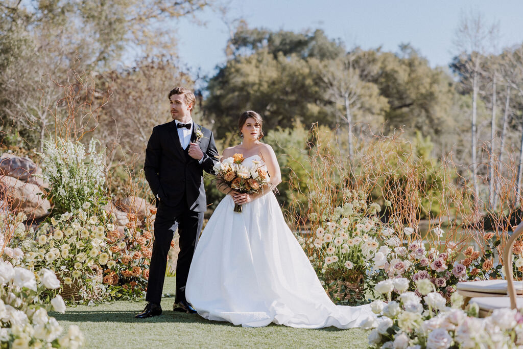 bride and groom monserate winery wedding editorial, timeless, candid