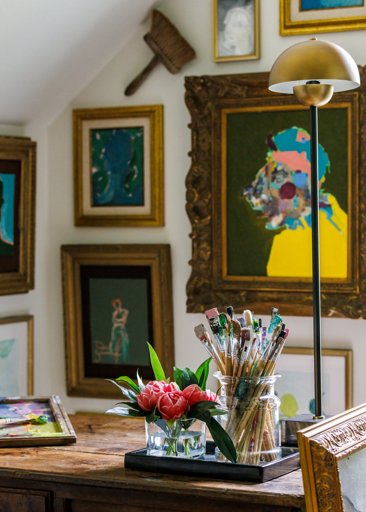 Southeastern Showhouse - Art Studio - Evan Millárd Interior Design