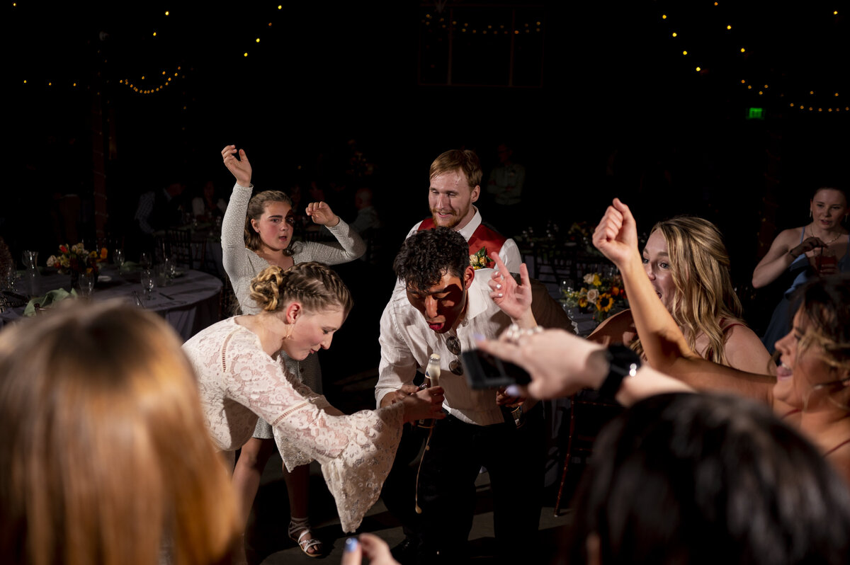 The Barn at Raccoon Creek wedding day with Bride and Groom