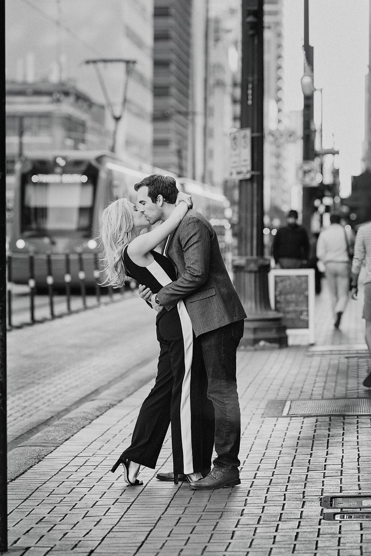 Downtown Houston Engagement Photographers