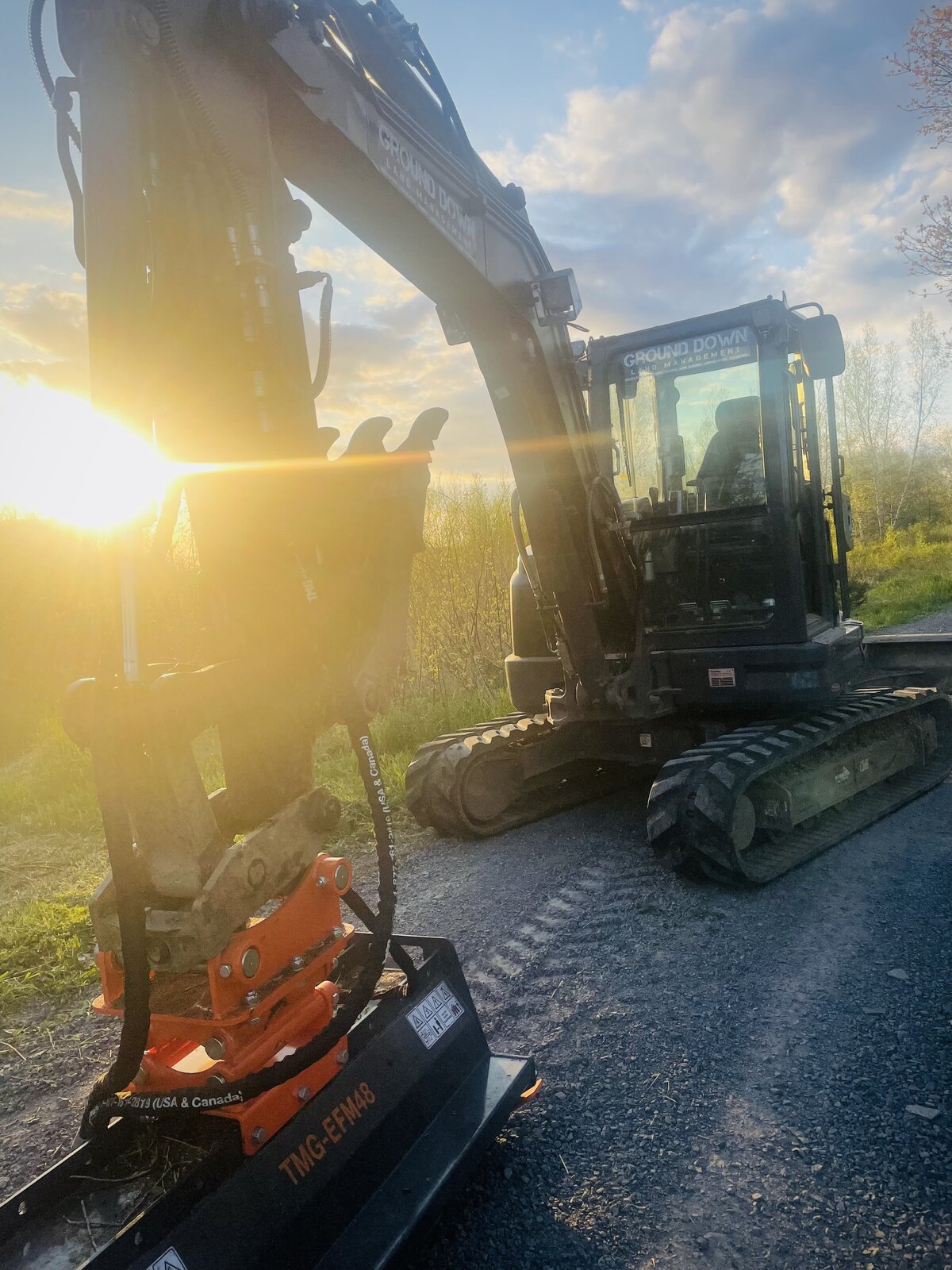 Ground Down Land Management - Excavation Services - Nova Scotia - Property Access - Trail Systems - Driveways - Patios - Landscaping - Mulching