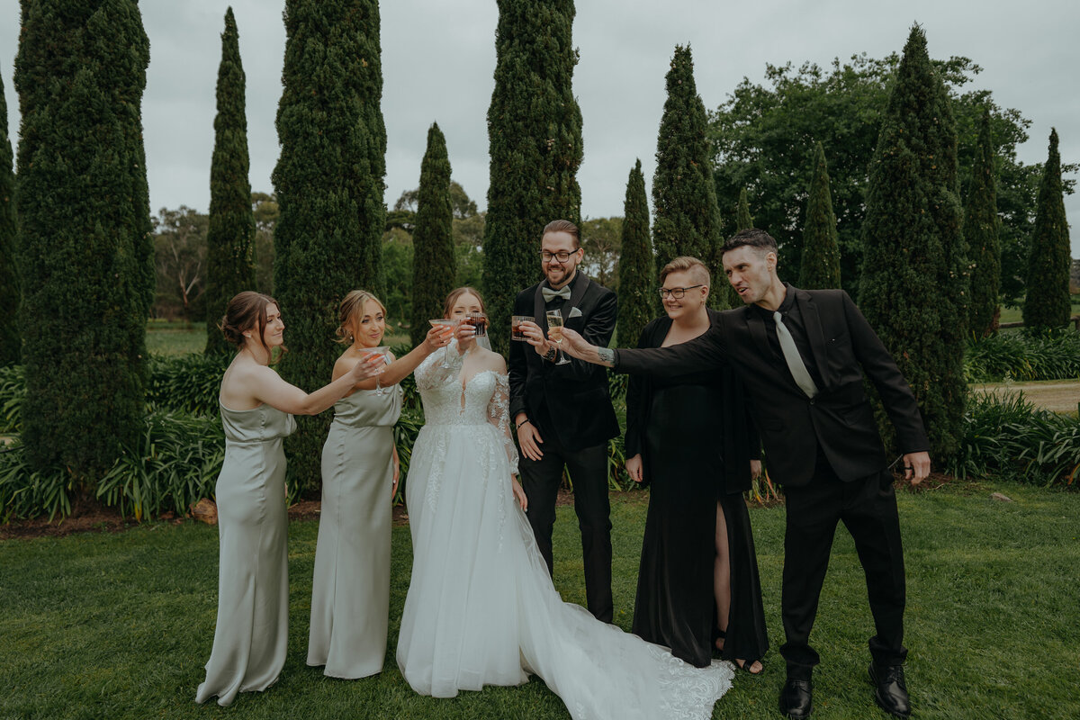The wedding by Balnarring Wedding photographer Jake Grinde