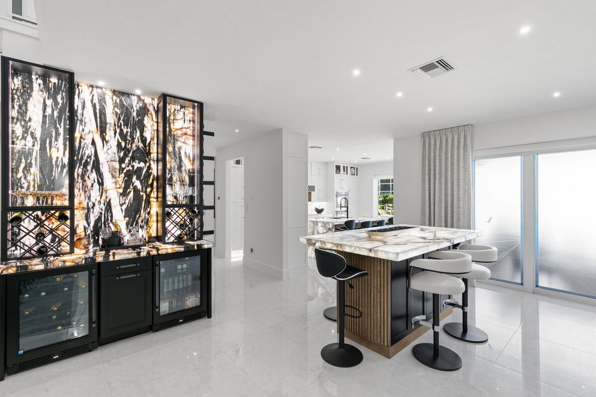 Contemporary Transitional Kitchen Kitchen Remodel by Saltwater Cabinetry project photo