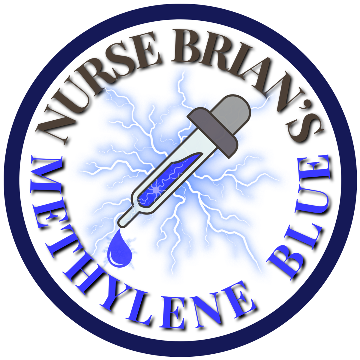 Nurse Brian's Methylene Blue Logo Draft (1)