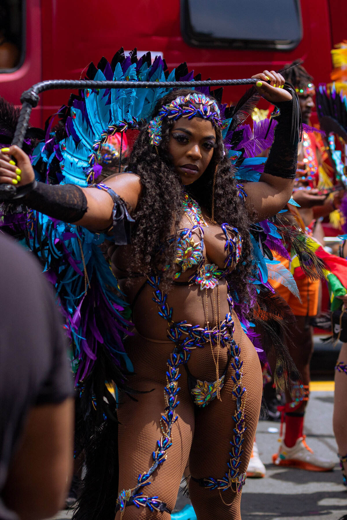 Photos of Masqueraders from Toronto Carnival 2023 - Sunlime Mas Band - Medium Band of The Year 2023-145