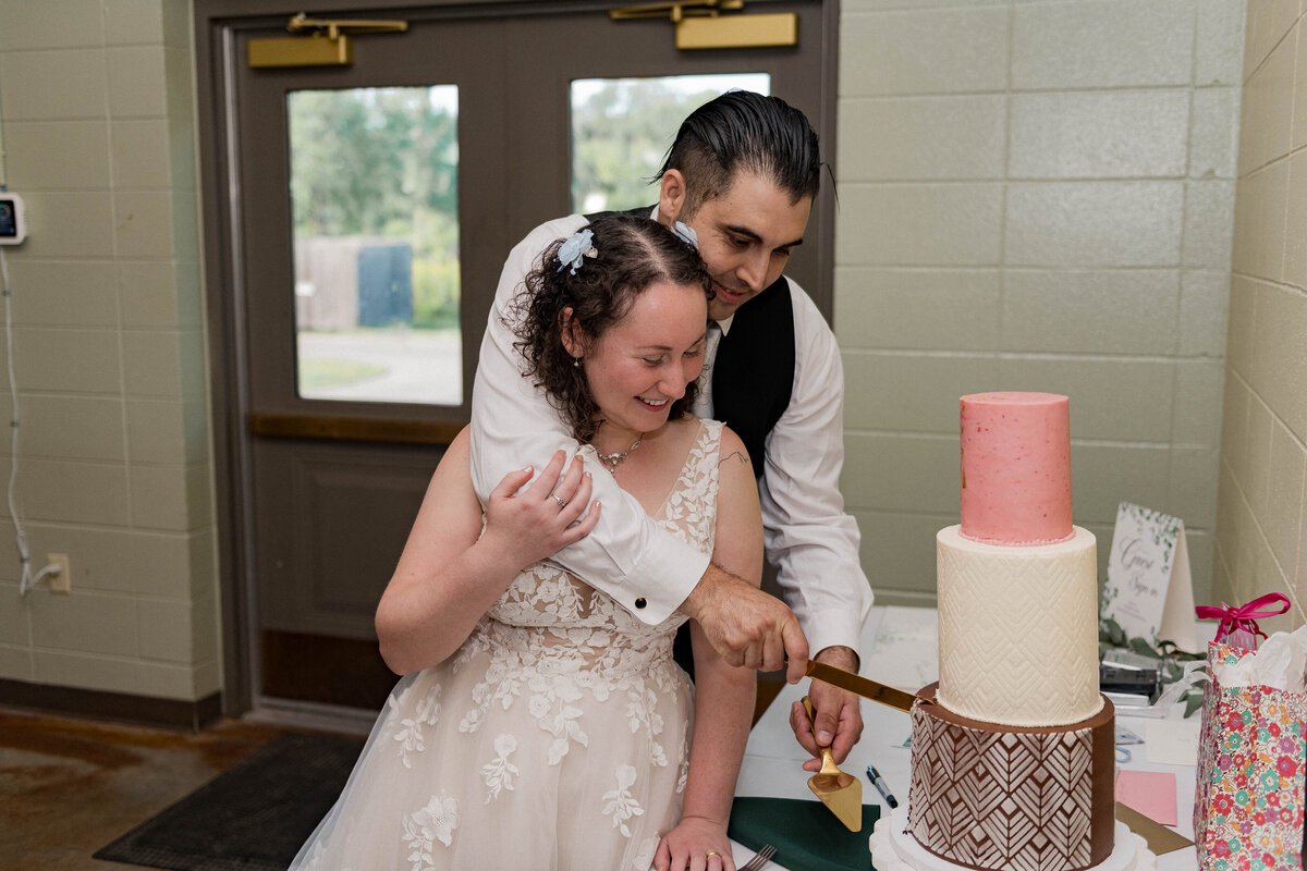 Couple outdoor portrait during golden hour