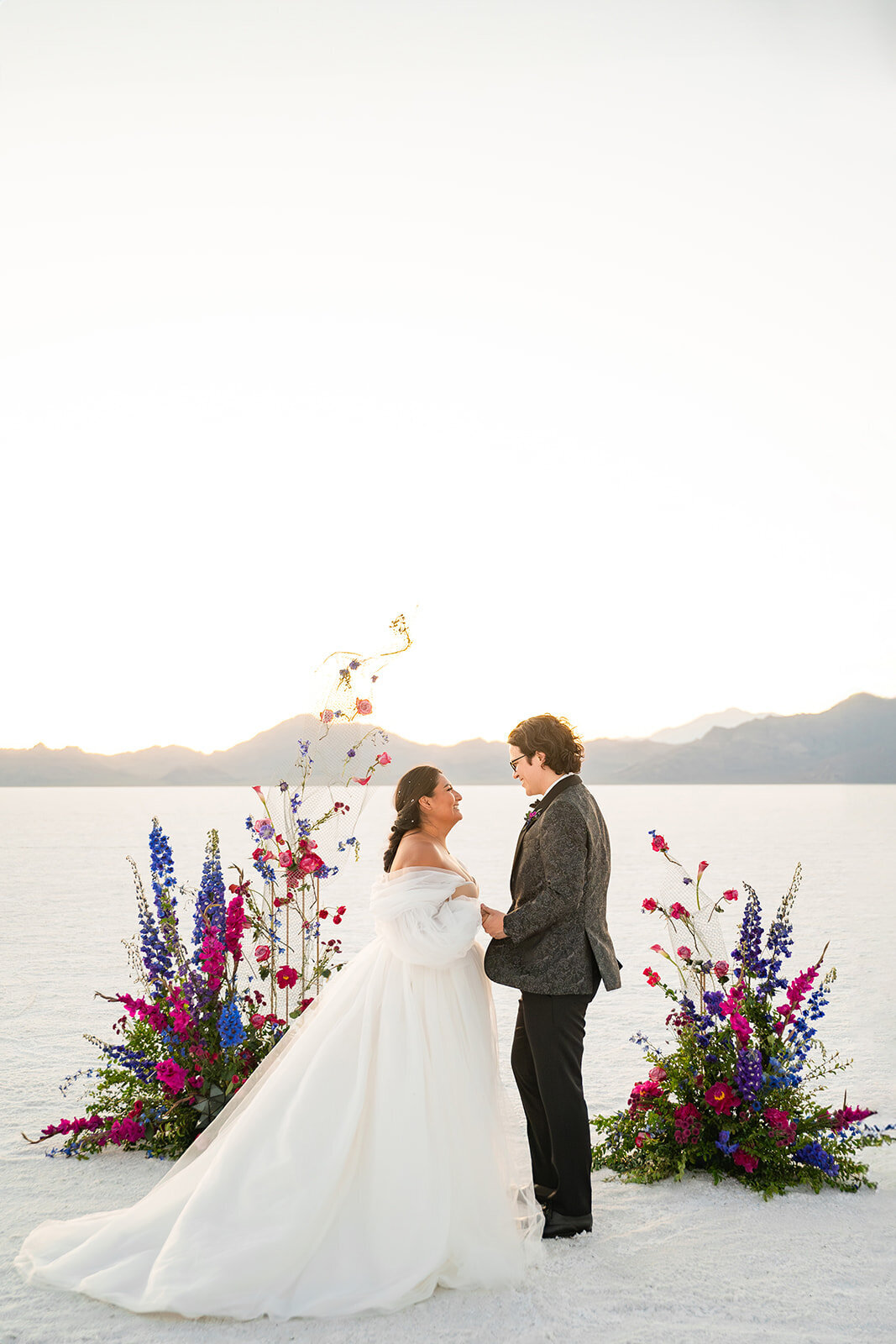 Milky Way Wedding at the Bonneville Salt Flats_147