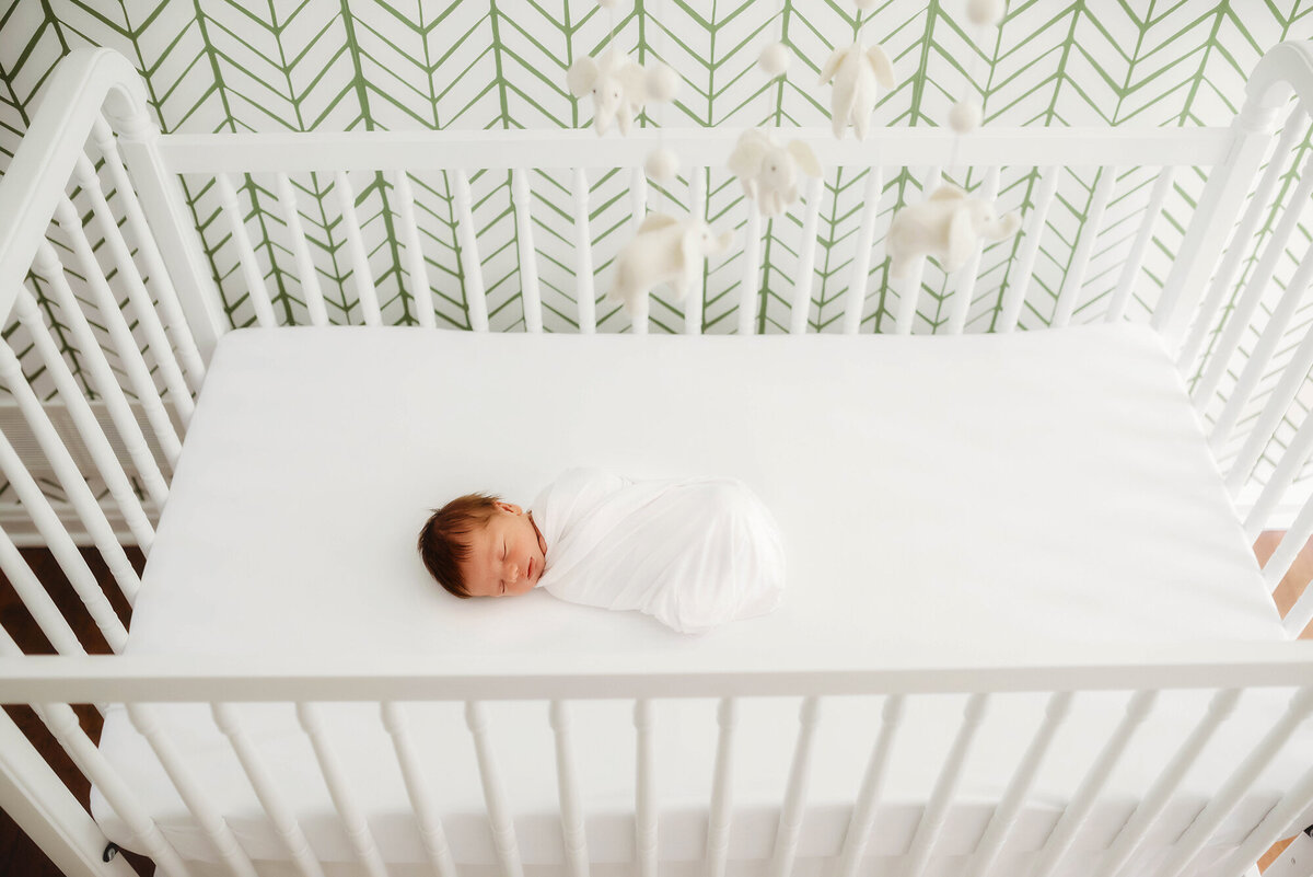 In - Home Newborn Portrait Session in Charleston, SC.