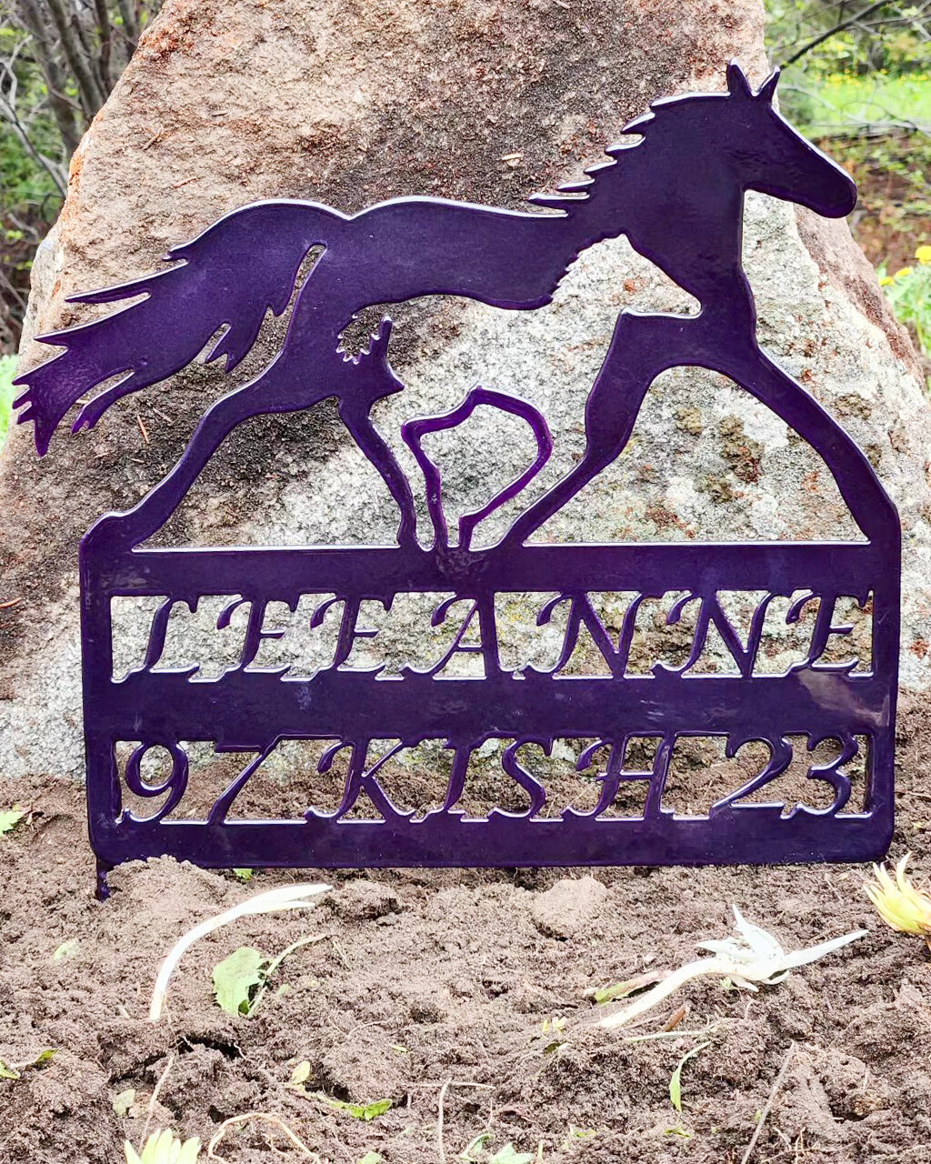 Horse address plate_edited