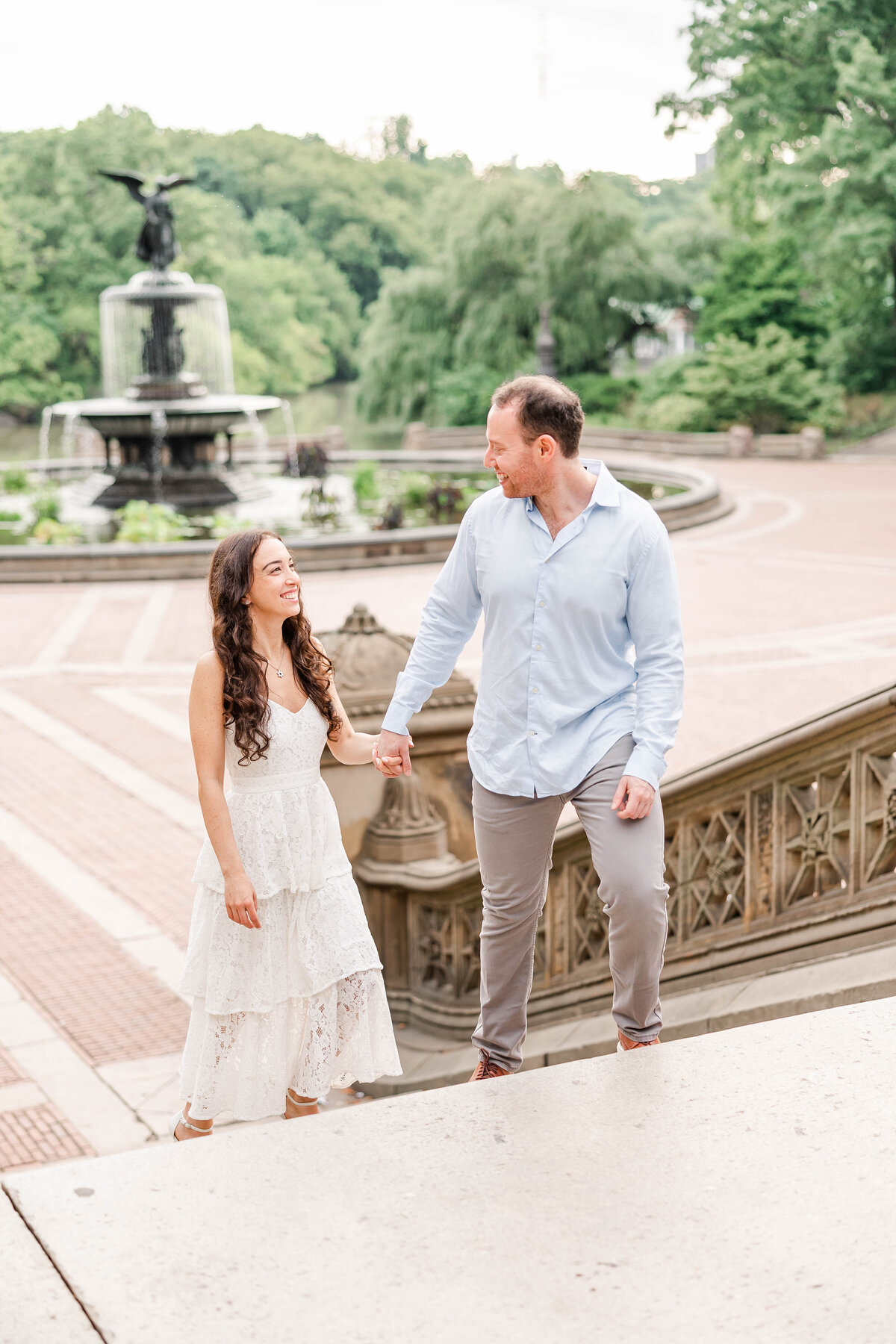 NYC Wedding Photographer-Central Park engagement photos