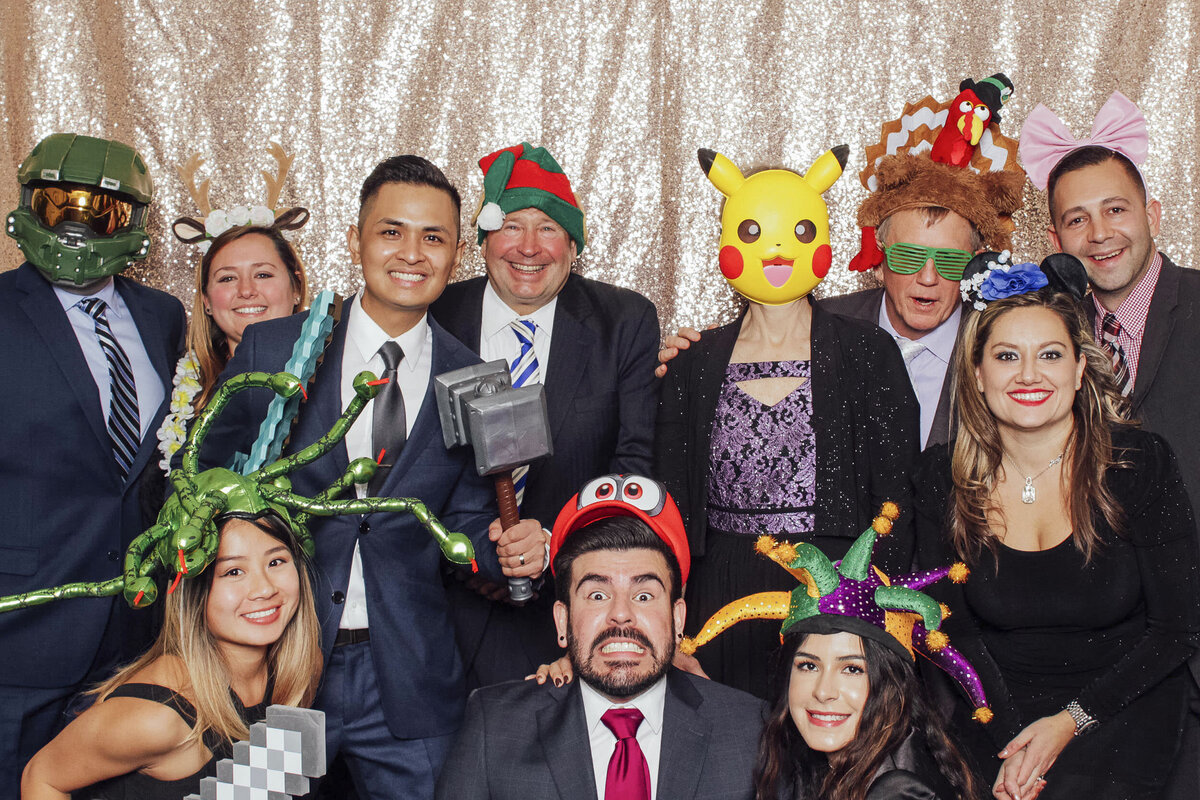 Premium photo booth rental for weddings at Il Tulipano in Cedar Grove, Essex County, New Jersey