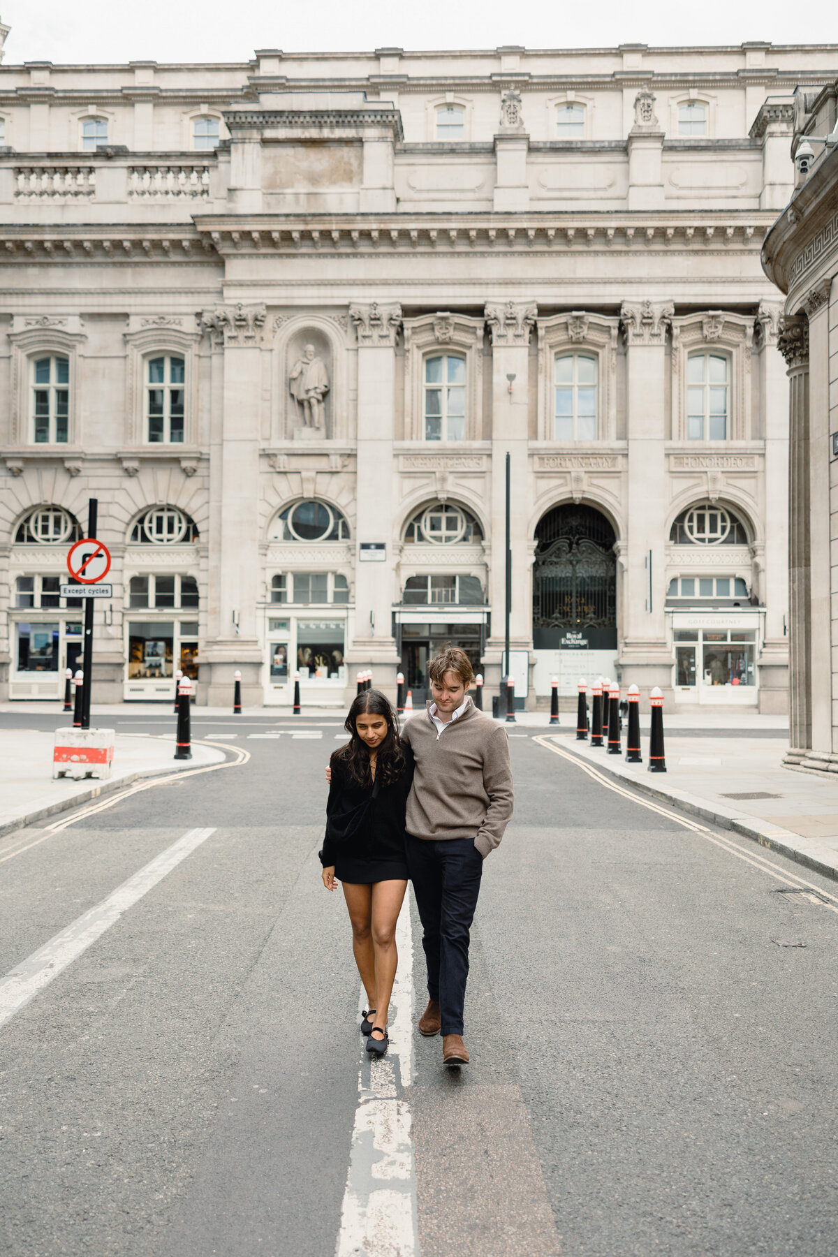 London couple portrait session