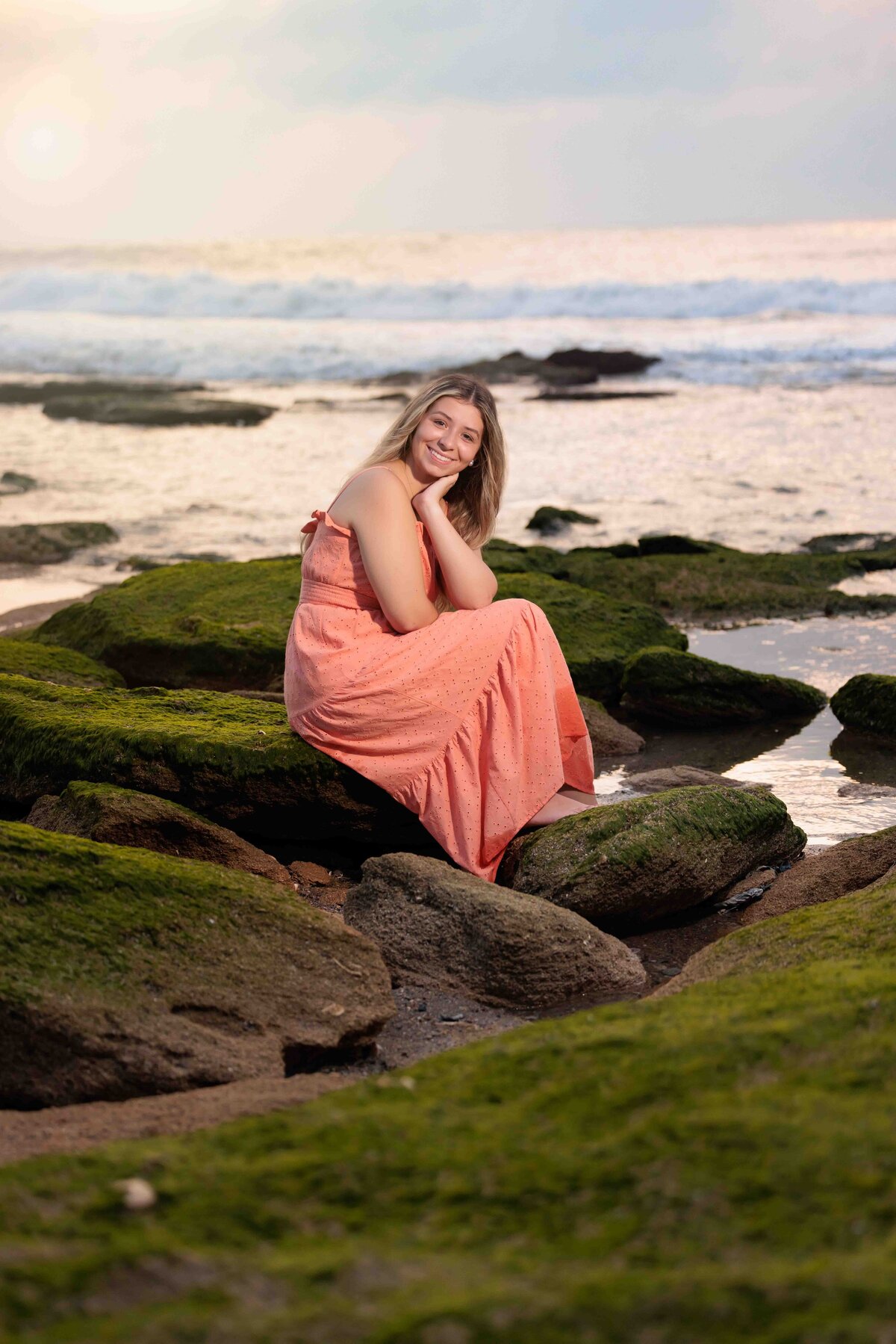 Senior portraits on NC Beach