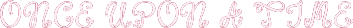Once Upon A Time in Ribbon Font