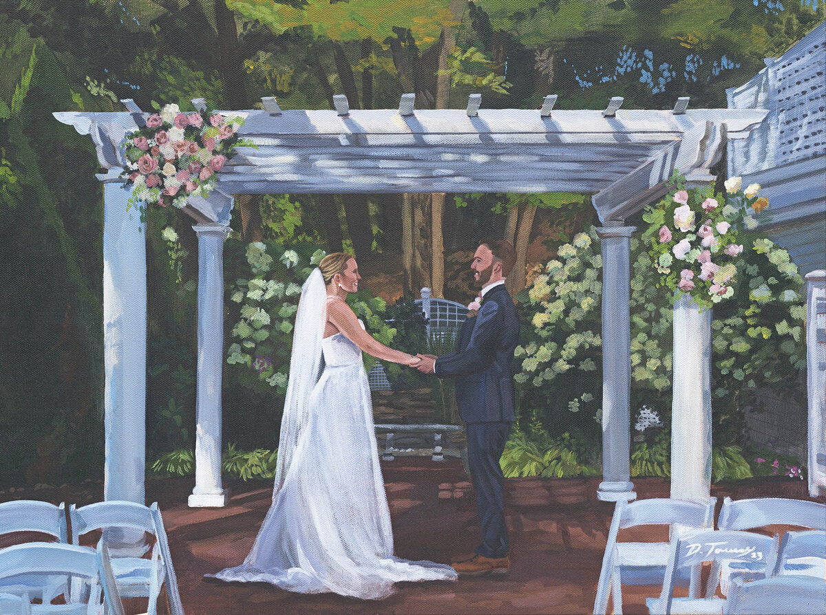 Outdoor wedding