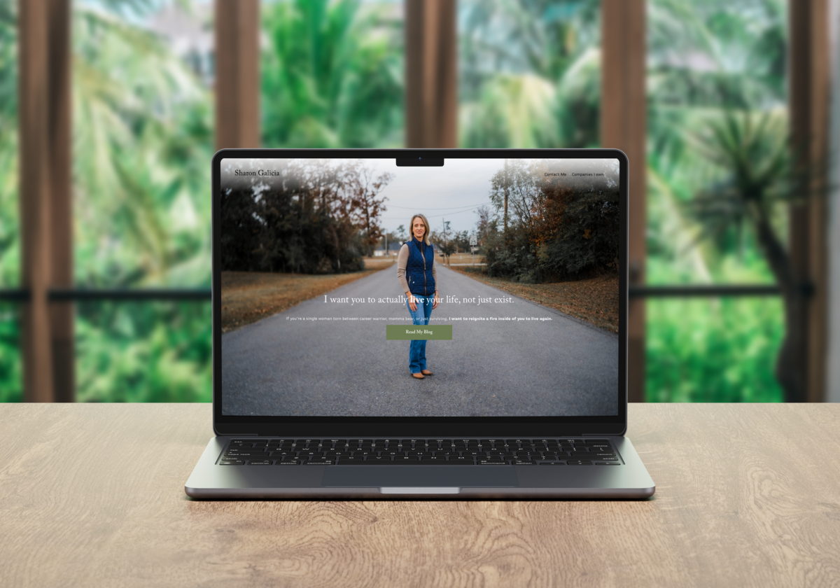 sharon mock up laptop