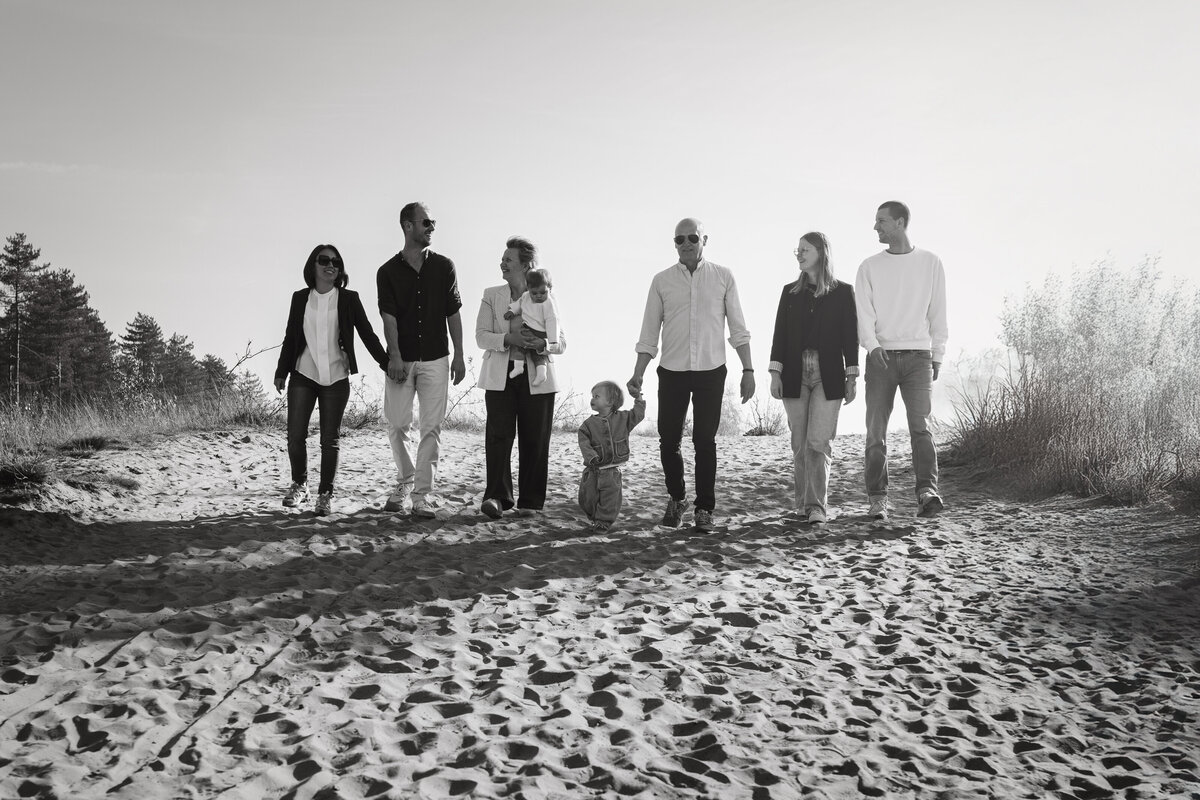 Familie fotoshoot op Landschotse Heide in Beerzel