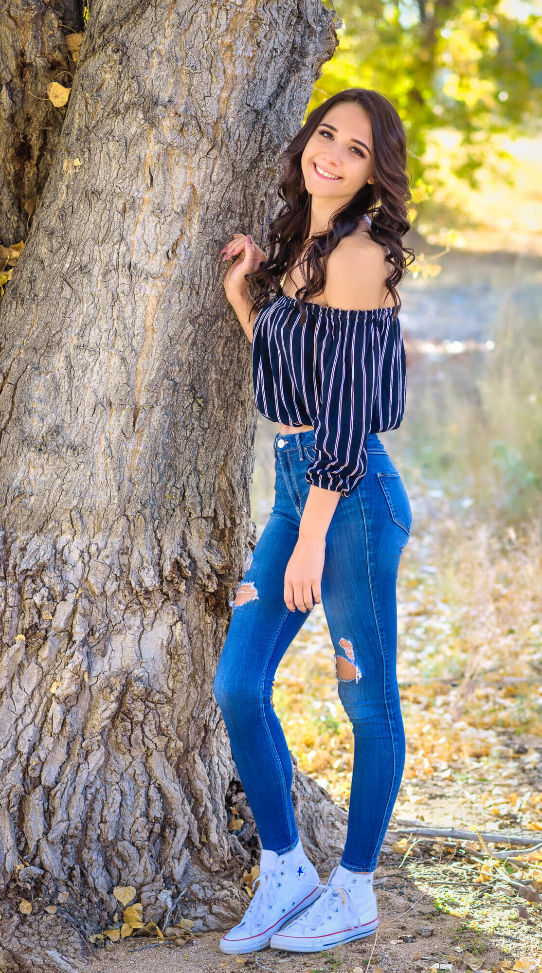 Willow Lake is a great spot for Prescott senior photos