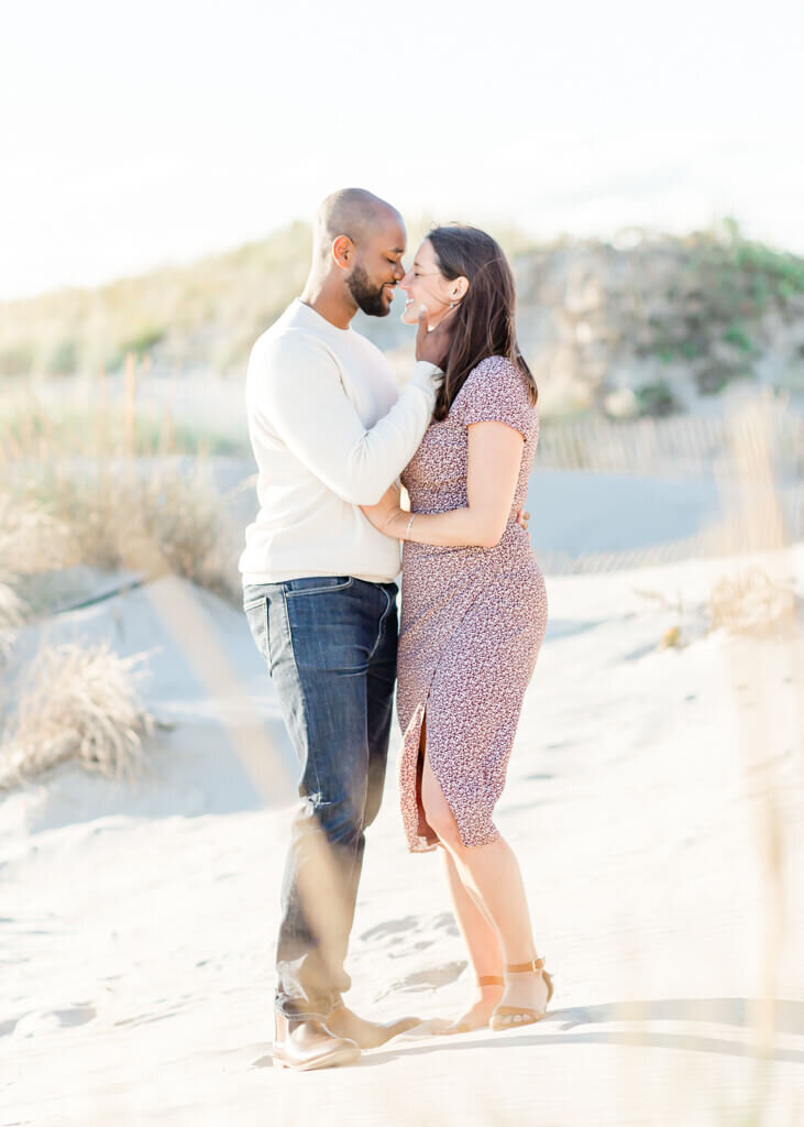 engagement session interacial couple in newport beach ri (1)