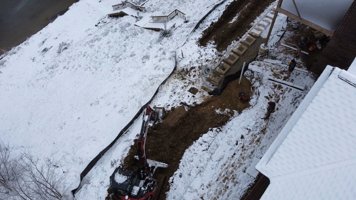 white-lake-michigan-new-build-redi-rock-retaining-wall (6)