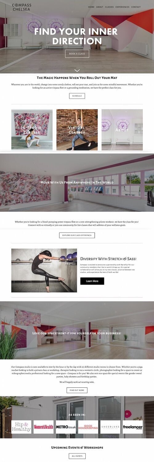 FayDesign.Co Compass Chelsea HomePage