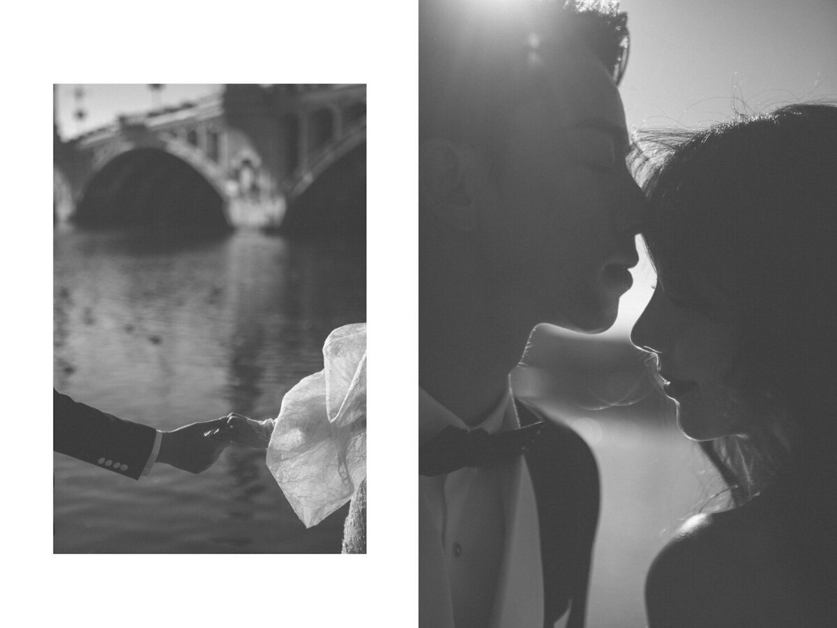 Destination wedding photoshoot, Ricca Sposa Couture dress.