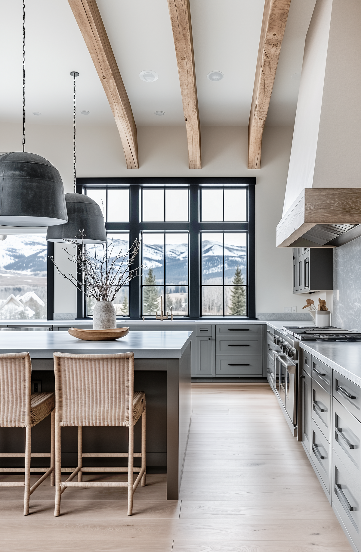 huntandgathergoods_A_kitchen_with_black_windows_modern_farmhous_362d480f-88d4-49f9-9d81-74e9e77b2b7a