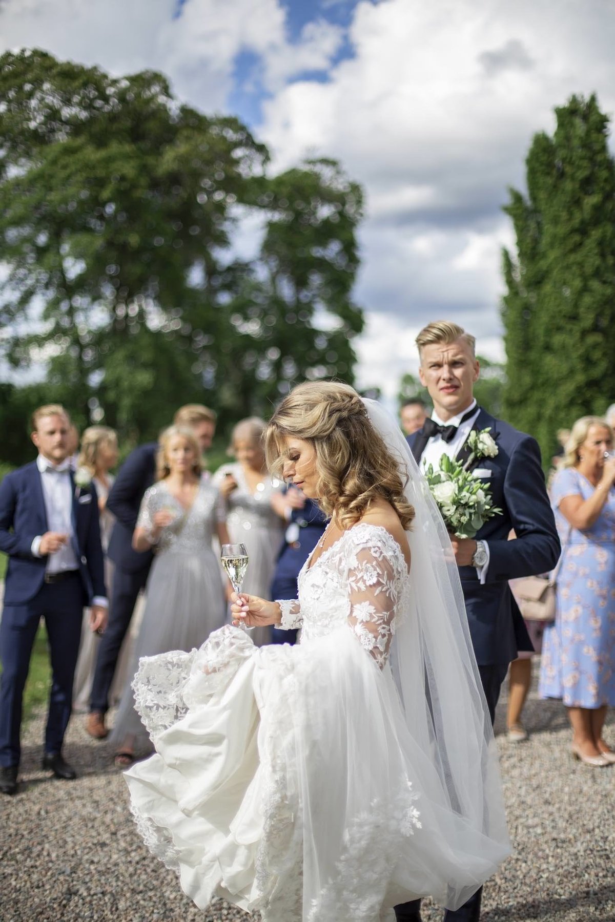 Bröllop Färna Herrgård - Erika och Gustav - Bröllopsfotograf Maria Lager 737