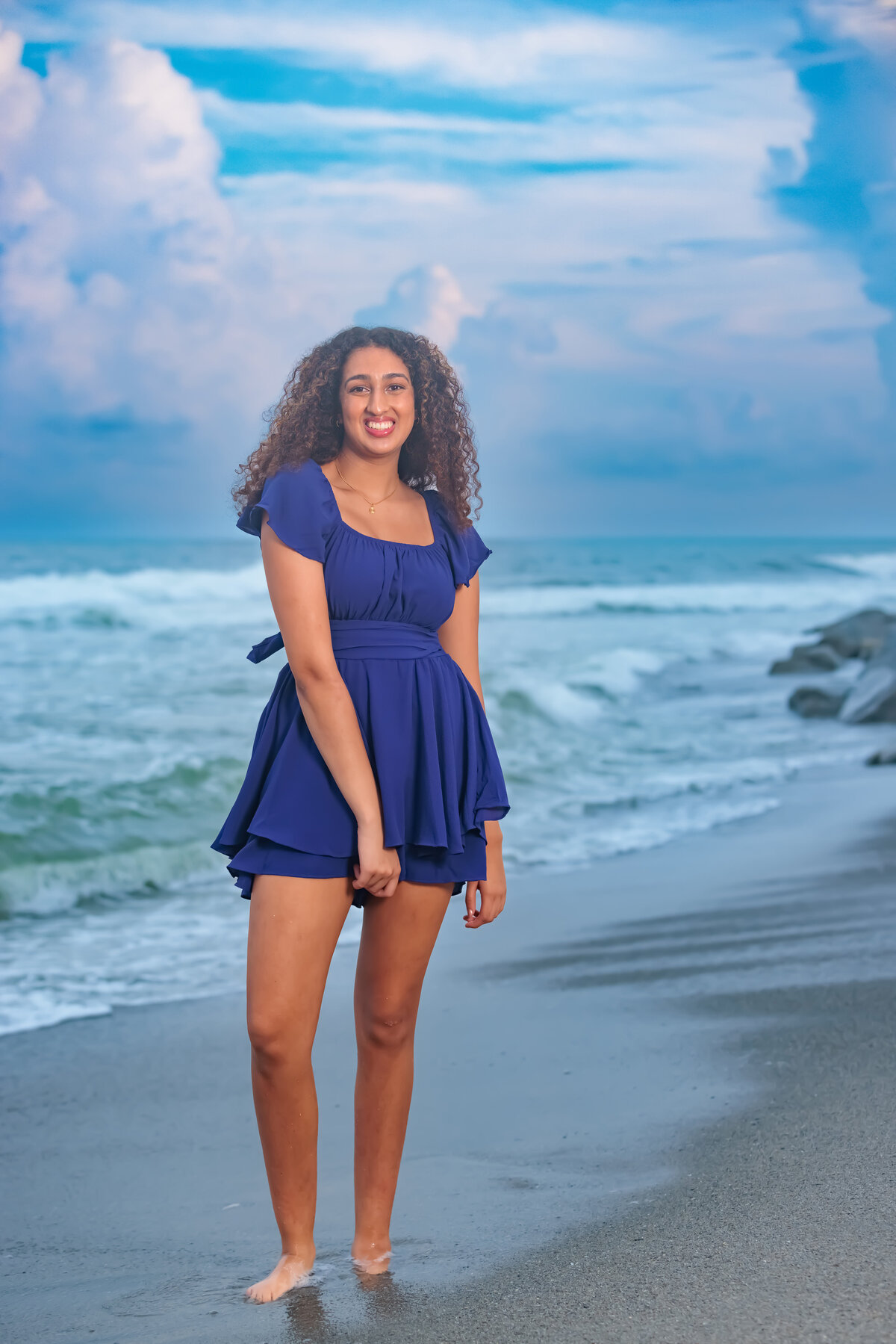 SunSet Senior Portraits at Kure Beach