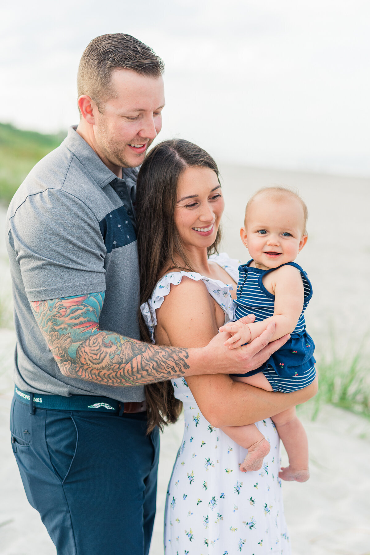 The M Family Beach Session | Lisa Marshall Photography
