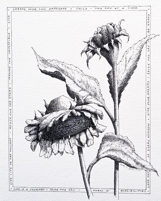 Sunflower Art Poem