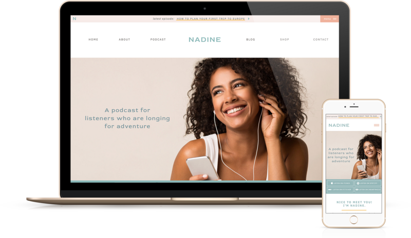 Simone | Showit Website Templates | Showit Websites by Heather Jones Creative