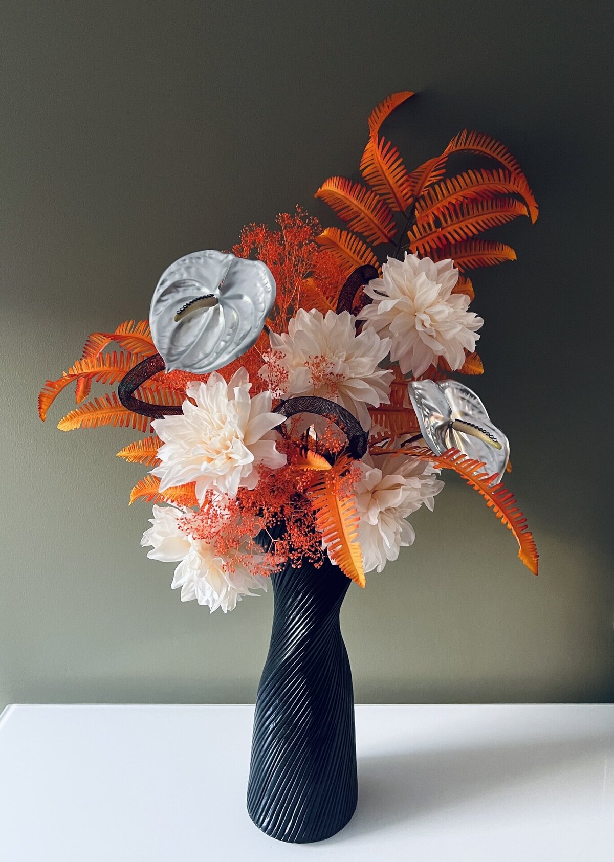 Compositions florales pour hôtels, boutiques et autres lieux de prestige