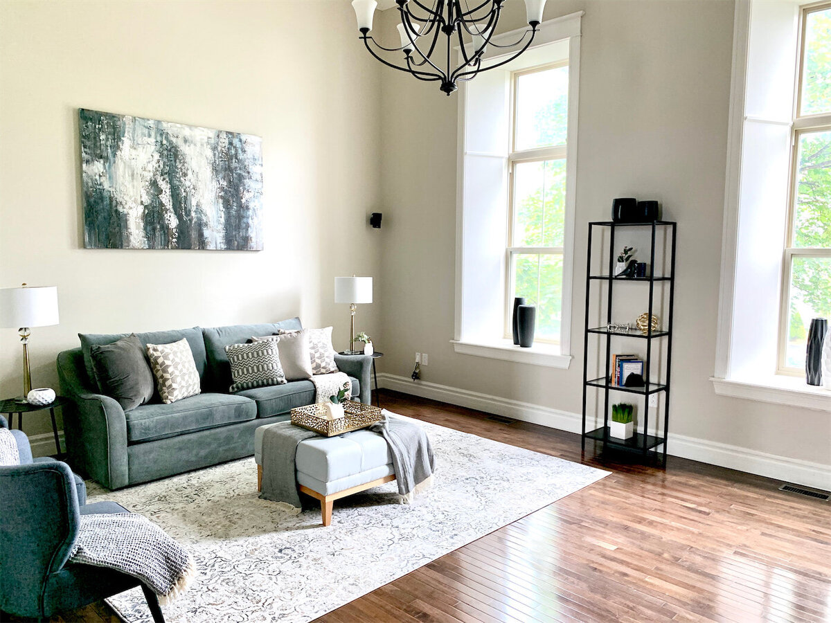 The Callahan Collective - Living room refresh 2 After The Callahan Collective