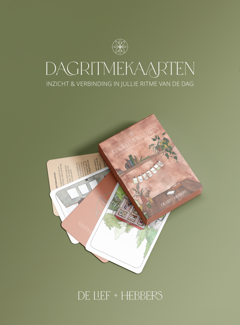 Doosje + 4 kaarten + logo Medium